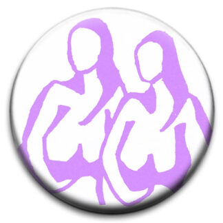 Lesbian Illustration Badge