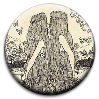 Kissing Women Badge