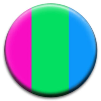 Polysexual Flag Badge