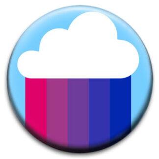 Cloud With Bi Sexual Rain Badge