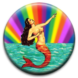Rainbow Mermaid Badge