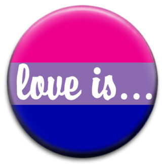 Love Is Bisexual Badge