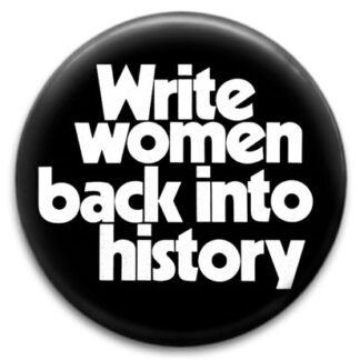 Write Women Back Into History Badge