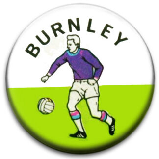 Burnley Football Badge 1970s Design