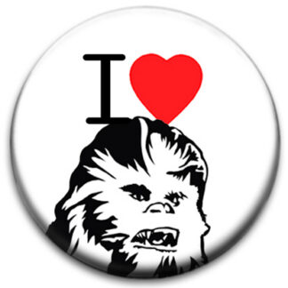 I Heart Chewbacca Badge