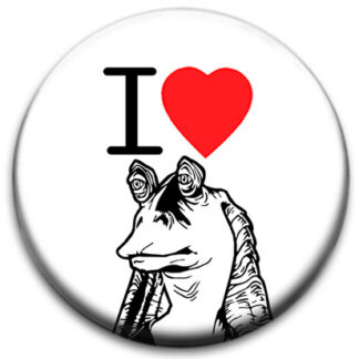 I Heart Jar Jar Badge