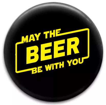 May The Beer Be With You