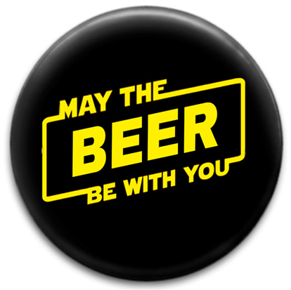 May The Beer Be With You